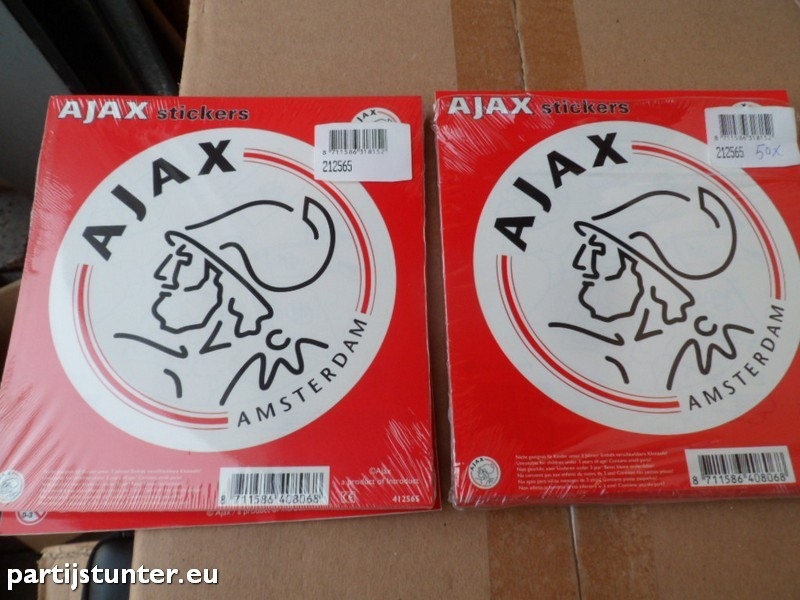 logboek puzzel Meerdere Ajax stickers, Ajax Stickers kopen, - PARTIJSTUNTER.EU