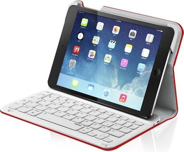 PARTIJ RAPOO TK808 TABLETTOETSENBORD MET HOES ROOD