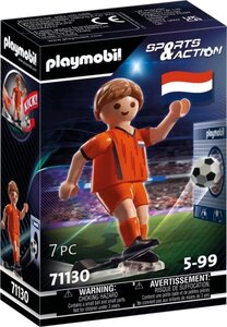 PARTIJ PLAYMOBIL VOETBALLER NEDERLAND 