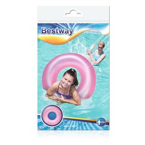 PARTIJ BESTWAY KLEURRIJKE ZWEMBANDEN NEON 91CM