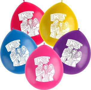 PARTIJ STUDIO 100 K3 BALLONNEN 33CM 5 STUKS 