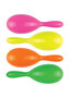 PARTIJ MARACAS SAMBABALLEN 19CM IN 4 KLEUREN