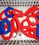 SLEUTELHANGER ARMBANDJE 2 KLEUREN