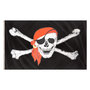 PARTIJ PIRATENVLAG POLYESTER JOLLY ROGER 