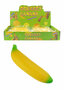 PARTIJ SQUEEZE BANANA 18CM IN DISPLAY