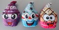 PARTIJ PLUCHE SUPER SOFT CUPCAKE BIG EYES