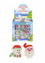 PARTIJ KERSTGUMMEN 4CM IN 2 DESIGNS