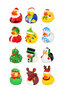 PARTIJ KERST BADEENDJES 5CM ASSORTI