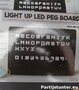 PARTIJ LETTERBORD MET LEDVERLICHTING 