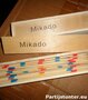 PARTIJ MIKADO SPEL 18CM IN HOUT 