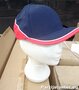 PARTIJ CAPS NAVY RED WHITE