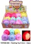 PARTIJ FLASHING TOY MONSTER 9,5CM SQUEEZE IN DISPLAY