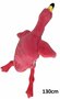 PARTIJ PLUCHE FLAMINGO 130CM 