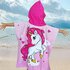 PARTIJ CHILDREN'S BEACH TOWEL PONCHO ASSORTI