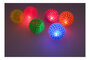 PARTIJ BAL SPIKEY 6,5CM MET LICHT IN DISPLAY ASSORTI KLEUR