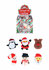 PARTIJ KERST SQUISHY 5CM ASSORTI GELEVERD