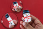 PARTIJ KERST SQUISHY 5CM ASSORTI GELEVERD