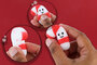 PARTIJ KERST SQUISHY 5CM ASSORTI GELEVERD