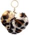 PARTIJ FLUFFY SLEUTELHANGER HART 10CM ASSORTI 