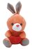 PARTIJ PLUSH KONIJN MET HART 18CM MIXED COLORS _8