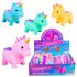 PARTIJ SQUEEZE UNICORN 10CM IN DISPLAY